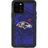 NFL Baltimore Ravens Double Vision iPhone 12 Pro Waterproof Case