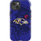 NFL Baltimore Ravens Double Vision iPhone 13 Impact Case