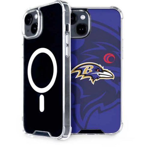 NFL Baltimore Ravens Double Vision iPhone 13 MagSafe Case