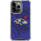 NFL Baltimore Ravens Double Vision iPhone 13 Pro Clear Case