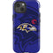 NFL Baltimore Ravens Double Vision iPhone 14 Impact Case