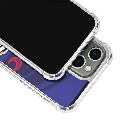 NFL Baltimore Ravens Double Vision iPhone 15 Pro Clear Case