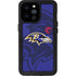 NFL Baltimore Ravens Double Vision iPhone 14 Pro Max Waterproof Case