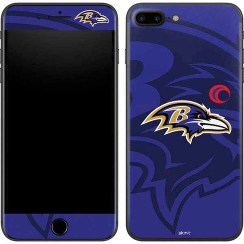 NFL Baltimore Ravens Double Vision iPhone 8 Plus Skin