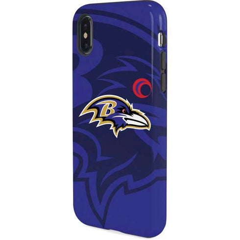 NFL Baltimore Ravens Double Vision iPhone X Pro Case