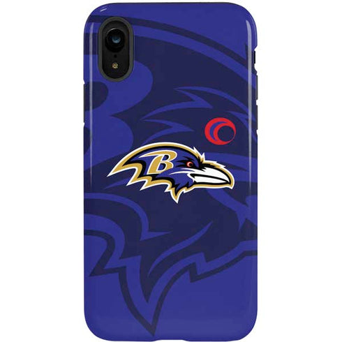 NFL Baltimore Ravens Double Vision iPhone XR Pro Case