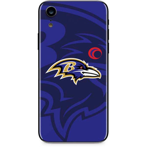 NFL Baltimore Ravens Double Vision iPhone XR Skin