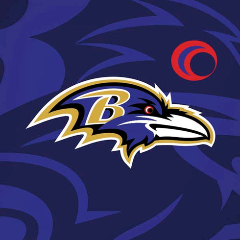 NFL Baltimore Ravens Double Vision iPhone XS Max Skin