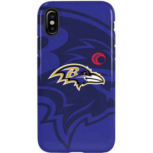 NFL Baltimore Ravens Double Vision iPhone XS Pro Case