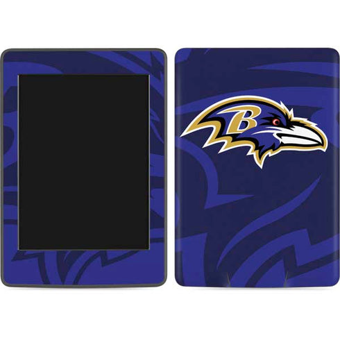 NFL Baltimore Ravens Double Vision Amazon Kindle Skin