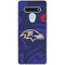 NFL Baltimore Ravens Double Vision LG Stylo 6 Clear Case