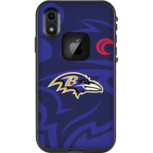 NFL Baltimore Ravens Double Vision LifeProof Fre iPhone Skin
