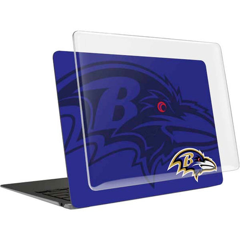 NFL Baltimore Ravens Double Vision MacBook Air 13in M1 (2021) Case plus Skin
