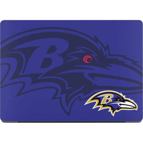 NFL Baltimore Ravens Double Vision MacBook Pro 14in (2021-24) Skin