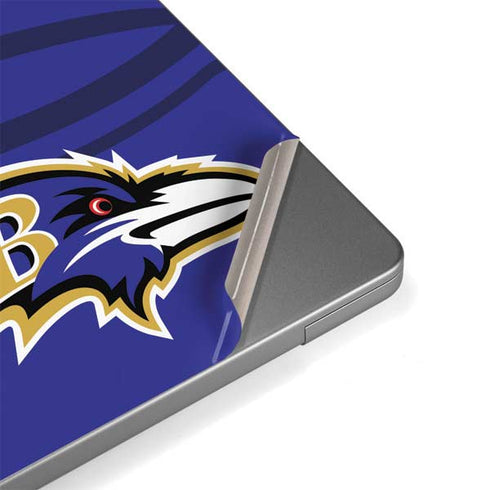 NFL Baltimore Ravens Double Vision MacBook Pro 14in (2021-24) Skin
