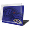 NFL Baltimore Ravens Double Vision MacBook Pro 16in (2019-20) Case plus Skin