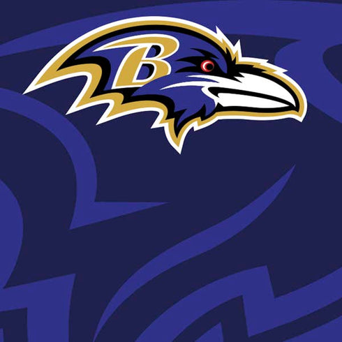 NFL Baltimore Ravens Double Vision Moto E5 Play Skin
