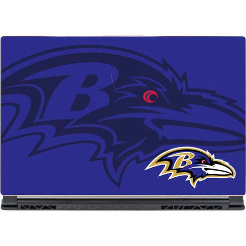 NFL Baltimore Ravens Double Vision MSI GS65 Stealth Laptop Skin
