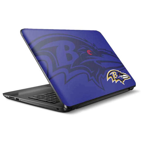 NFL Baltimore Ravens Double Vision HP Notebook Skin