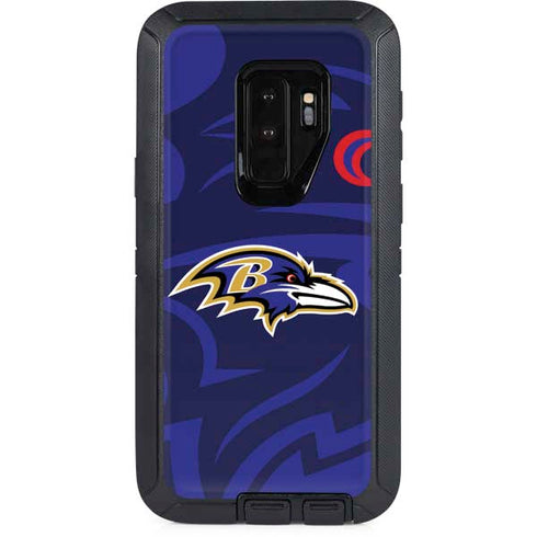 NFL Baltimore Ravens Double Vision Otterbox Defender Galaxy Skin