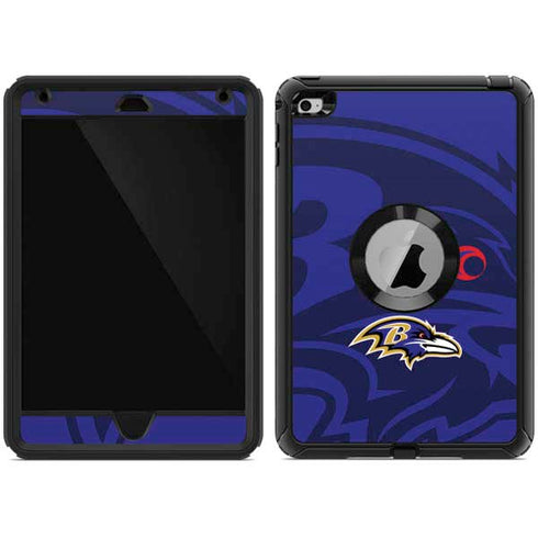NFL Baltimore Ravens Double Vision Otterbox Defender iPad Skin