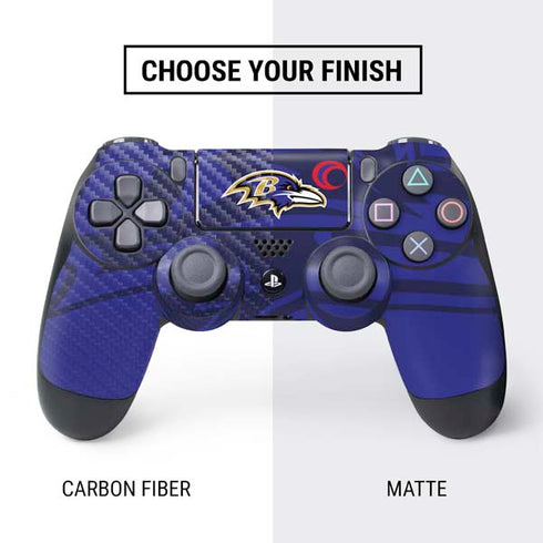 NFL Baltimore Ravens Double Vision PS4 Controller Skin