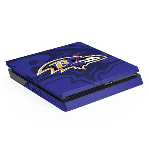 NFL Baltimore Ravens Double Vision PS4 Slim Skin