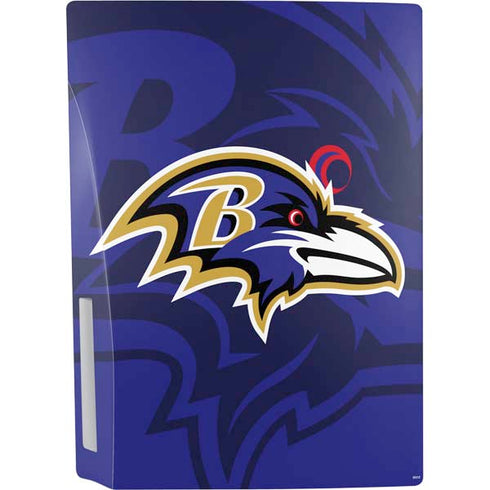 NFL Baltimore Ravens Double Vision PS5 Bundle Skin