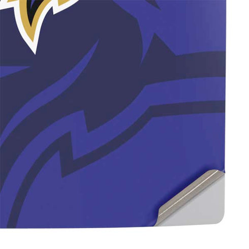 NFL Baltimore Ravens Double Vision PS5 Console Skin