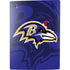 NFL Baltimore Ravens Double Vision PS5 Digital Edition Console Skin