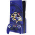 NFL Baltimore Ravens Double Vision PS5 Slim Disk Bundle Skin