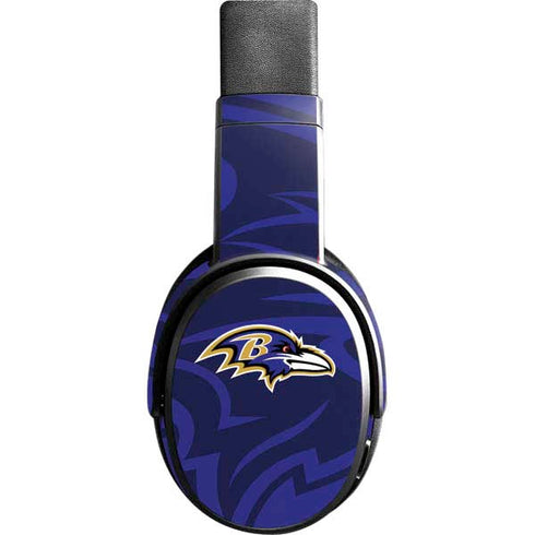 NFL Baltimore Ravens Double Vision Skullcandy Crusher Wireless Skin