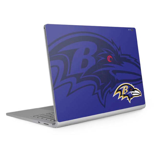 NFL Baltimore Ravens Double Vision Surface Book 2 15in Skin