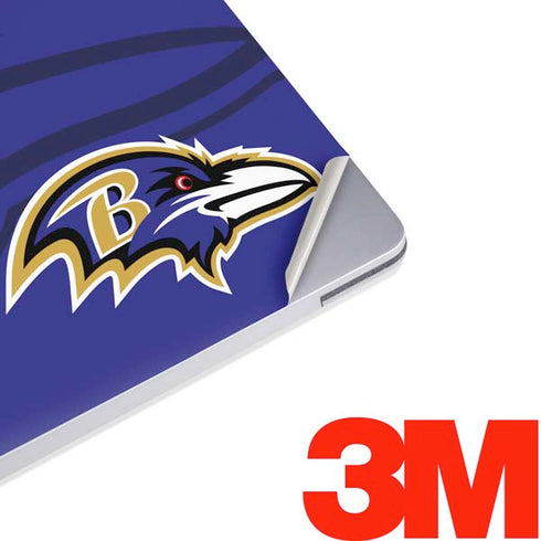 NFL Baltimore Ravens Double Vision Surface Laptop 2 Skin