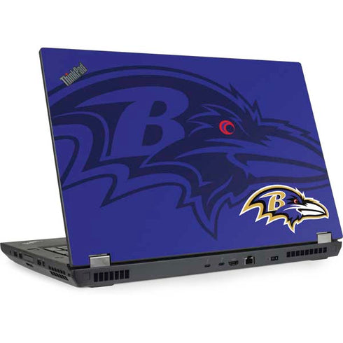 NFL Baltimore Ravens Double Vision Lenovo ThinkPad Skin