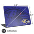 NFL Baltimore Ravens Double Vision Universal Laptop 11in (8.8 x 6.2in) Skin
