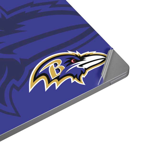 NFL Baltimore Ravens Double Vision Universal Laptop 12in (9.8 x 6.8in) Skin