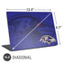 NFL Baltimore Ravens Double Vision Universal Laptop 16.6in (13.4 x 9.7in) Skin