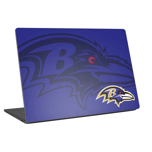 NFL Baltimore Ravens Double Vision Universal Laptop 17in (13.8 x 10in) Skin