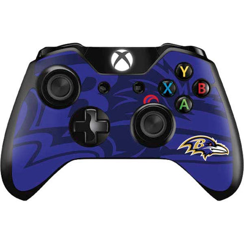 NFL Baltimore Ravens Double Vision Xbox One Controller Skin