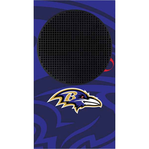 NFL Baltimore Ravens Double Vision Xbox Series S Bundle Skin