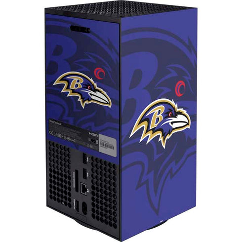 NFL Baltimore Ravens Double Vision Xbox Series X Bundle Skin