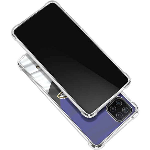 NFL Baltimore Ravens Galaxy A12 Clear Case