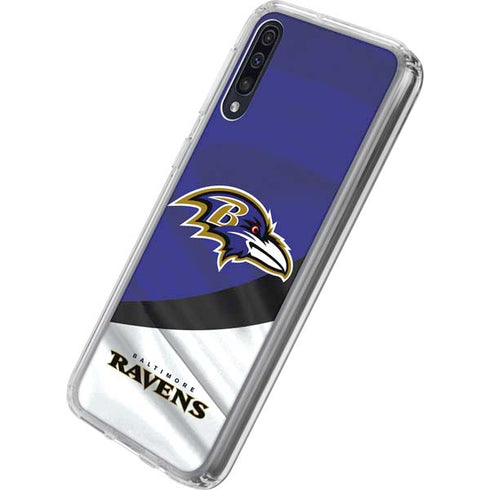 NFL Baltimore Ravens Galaxy A50 Clear Case