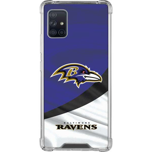 NFL Baltimore Ravens Galaxy A51 5G Clear Case