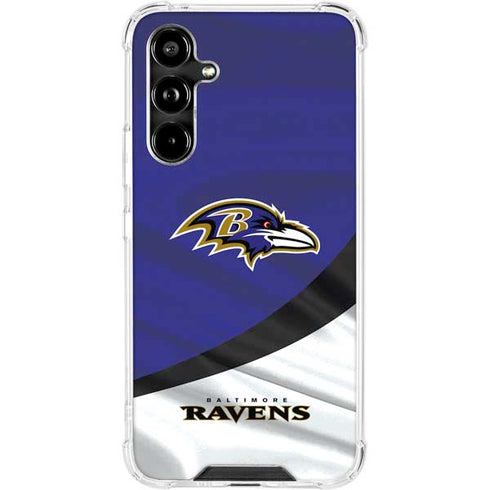 NFL Baltimore Ravens Galaxy A54 5G Clear Case
