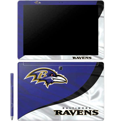 NFL Baltimore Ravens Galaxy Book 12in Skin
