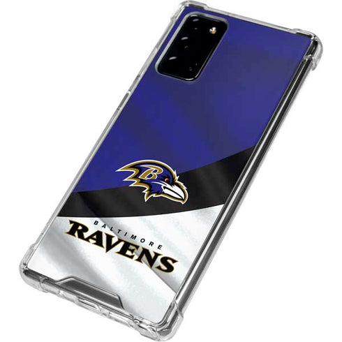 NFL Baltimore Ravens Galaxy Note20 5G Clear Case
