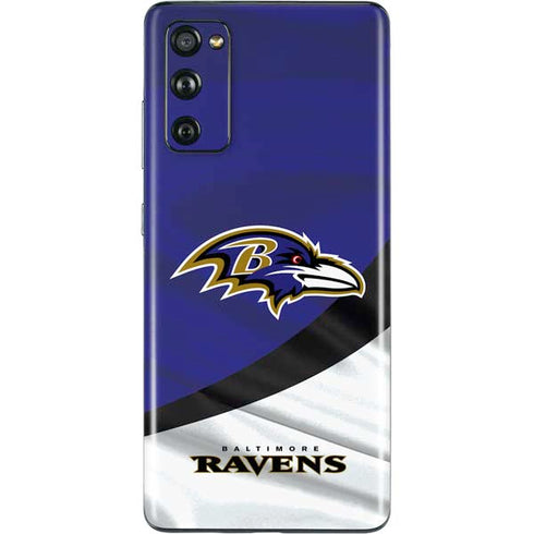 NFL Baltimore Ravens Galaxy S20 Fan Edition Skin