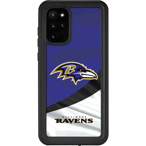NFL Baltimore Ravens Galaxy S20 Plus Waterproof Case